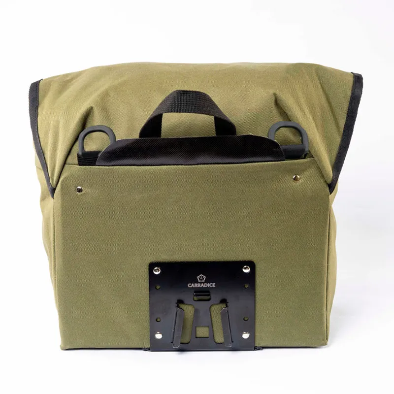 Carradice Brompton Weekender 17L Bag in Olive-3