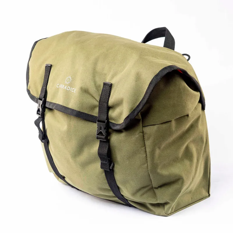 Carradice Brompton Weekender 17L Bag in Olive-1
