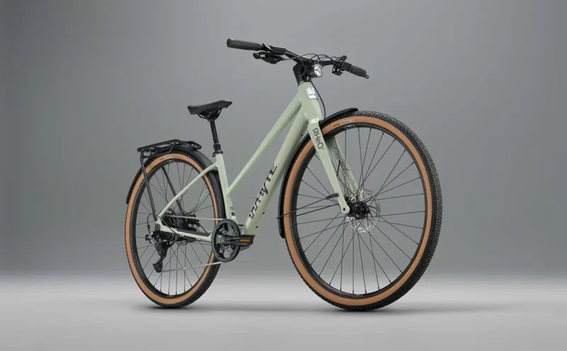 Whyte RHeO 3 ST V1 Electric Hybrid Bike in Gloss Sage Green-1