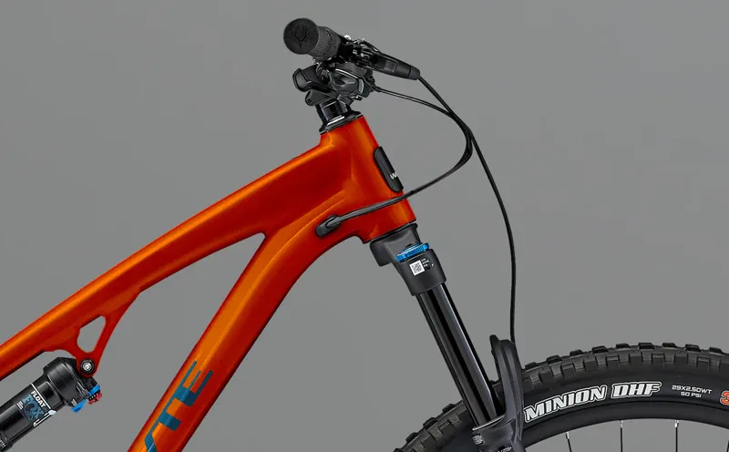 Whyte T-140 RS Mountain Bike in Tiger Orange-1