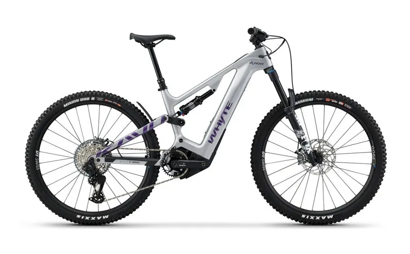 Whyte Kado RSX Electric Mountain Bike in Gloss Light Silver