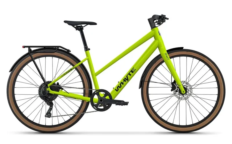 Whyte Rheo 3 ST V1 Electric Hybrid Bike in Gloss Lime
