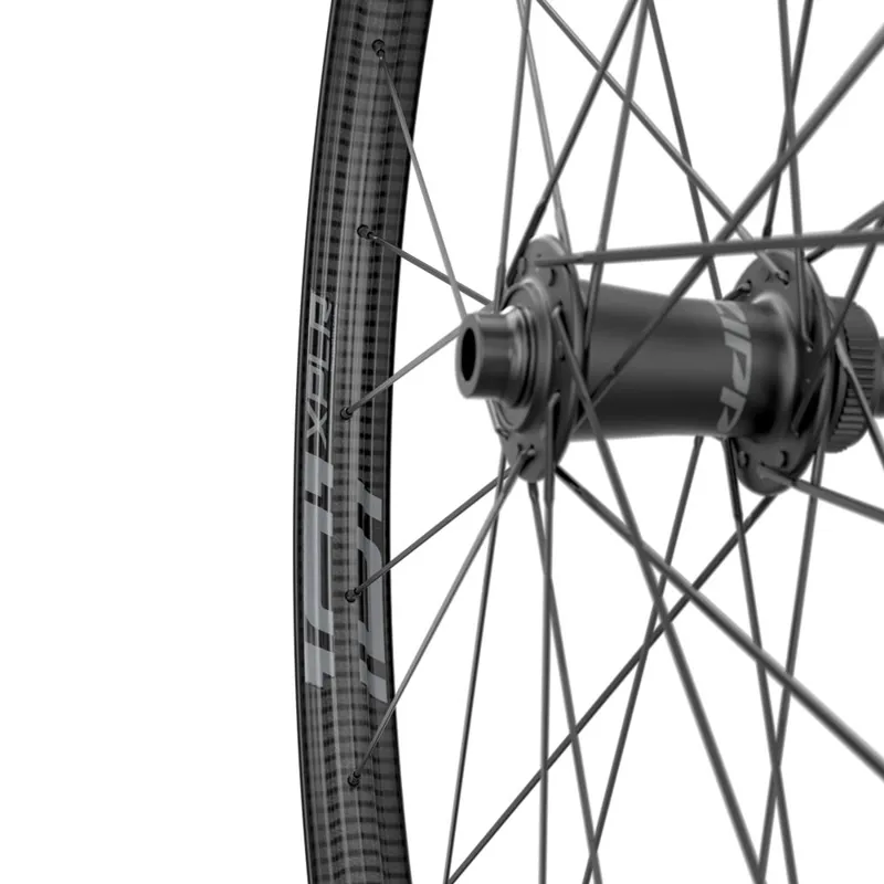 Zipp 101 XPLR Carbon Centerlock 700c HG freehub Wheelset-2