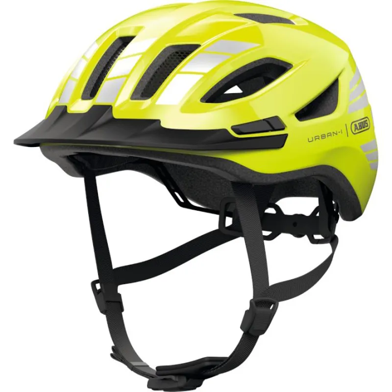 Abus Urban-I 4.0 BSC Helmet in Signal Yellow