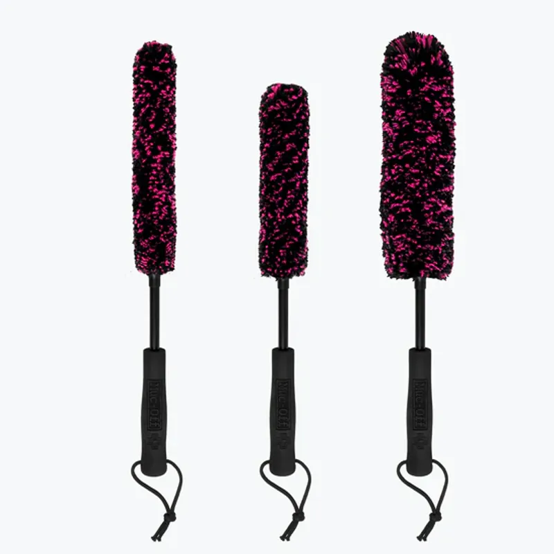 Muc-Off Microfibre Detailing Brush Set x 3