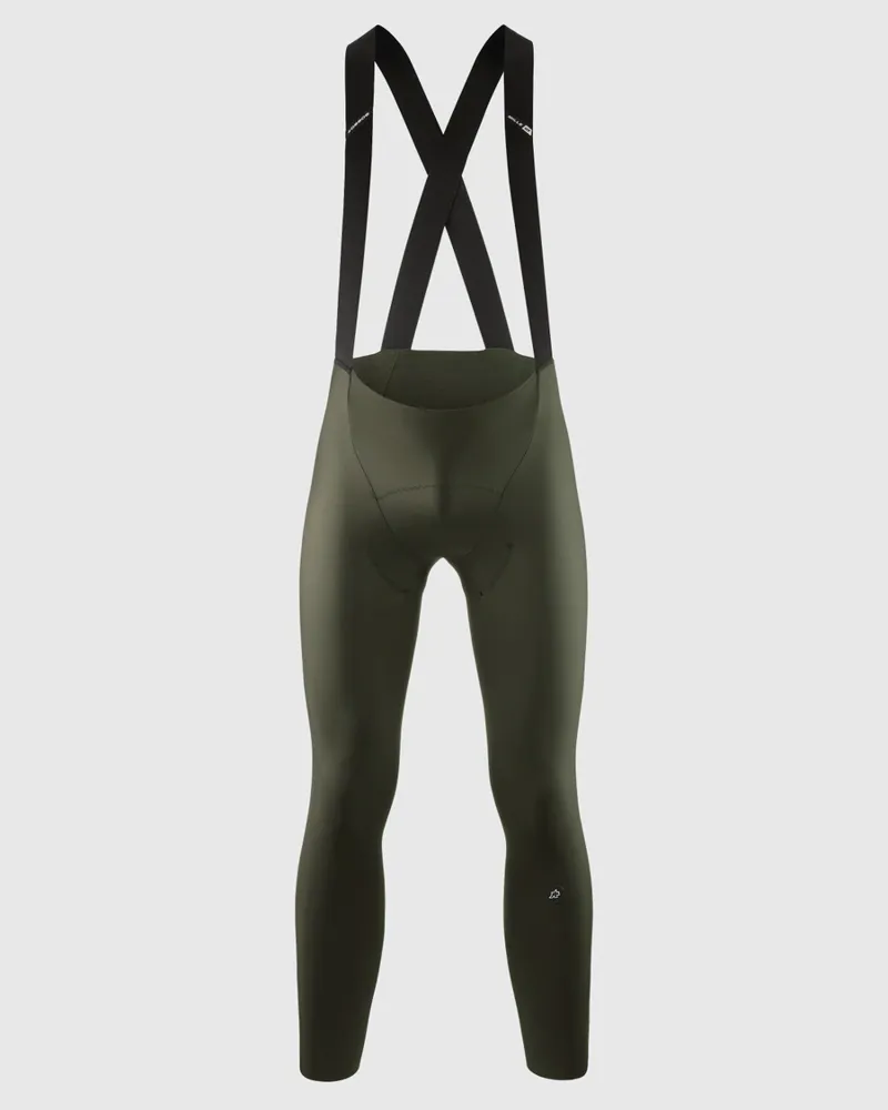 Assos Mille GT Spring Fall Bib Tights S11 in Deep Green