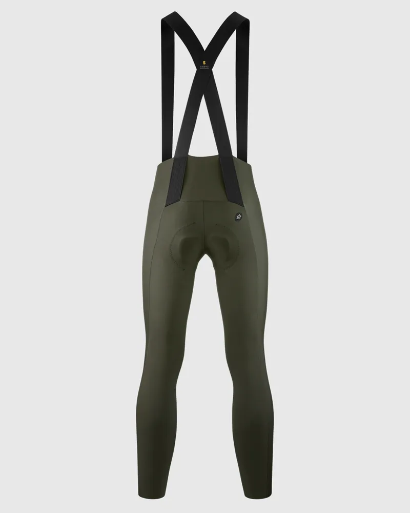Assos Mille GT Spring Fall Bib Tights S11 in Deep Green-1