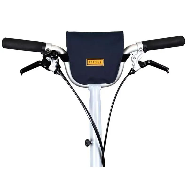 Restrap City Bar Bag 1.2 Litre In Navy