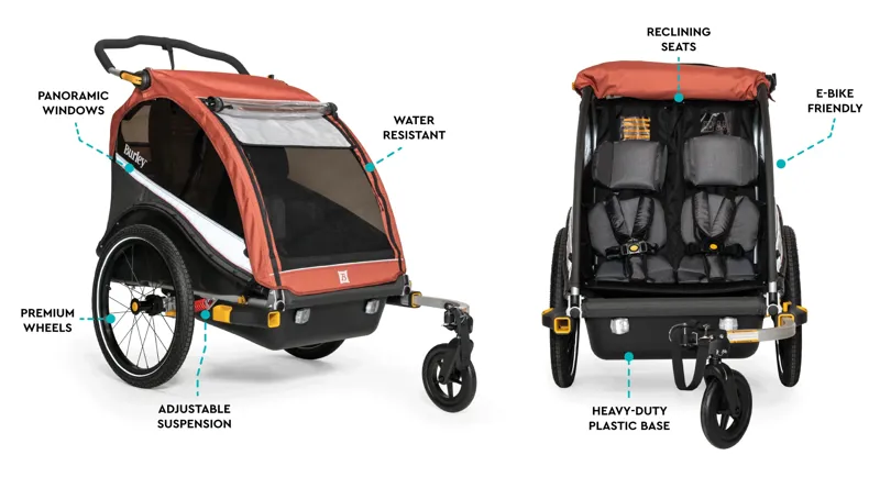 Burley Cub X Bike Trailer/ Stroller-1