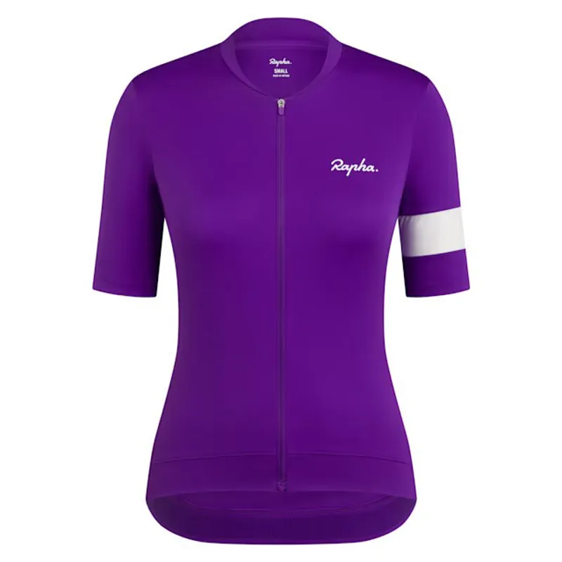 Rapha Women's Core Jersey in Ultraviolet/White