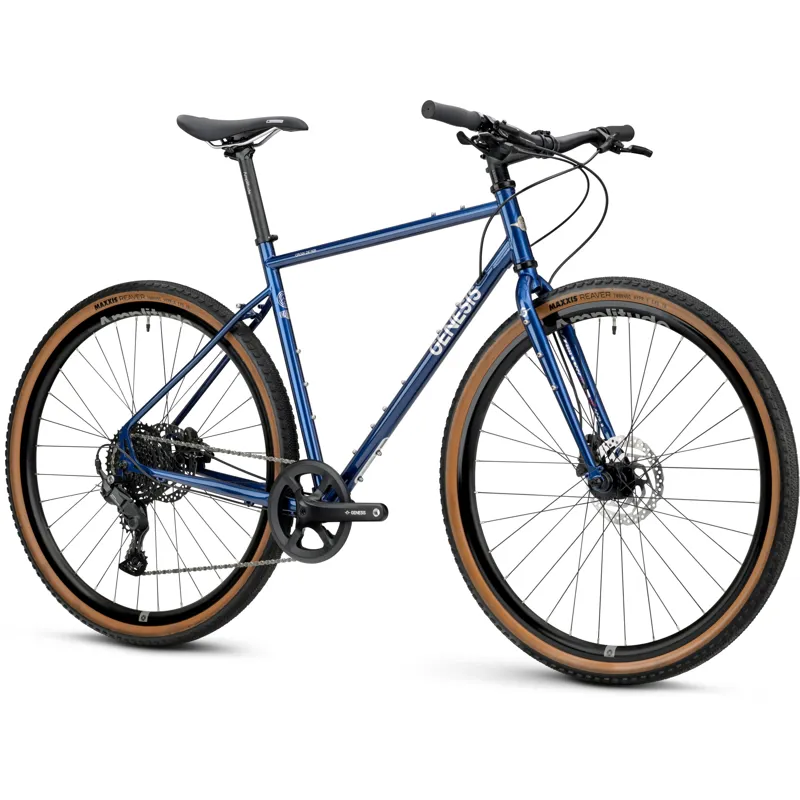 Genesis Croix de Fer 10 FB Gravel Bike in Bloodie Hues Large-1