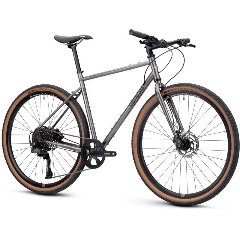 Genesis Croix de Fer 20 FB Gravel Bike in Greymiriquai Medium-1