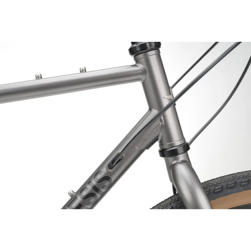 Genesis Croix de Fer 20 FB Gravel Bike in Greymiriquai Medium-3