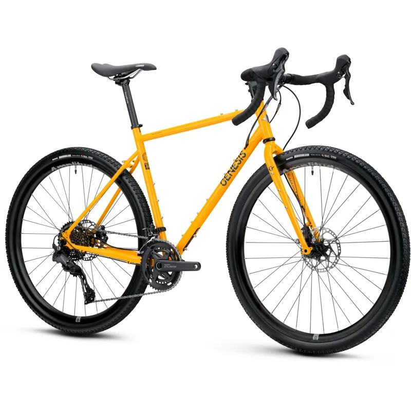 Genesis Croix de Fer 30 Gravel Bike in Mortal Kumquat-1