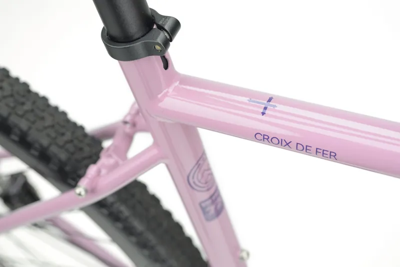 Genesis Croix de Fer 40 Gravel Bike in Light Purple Medium-2