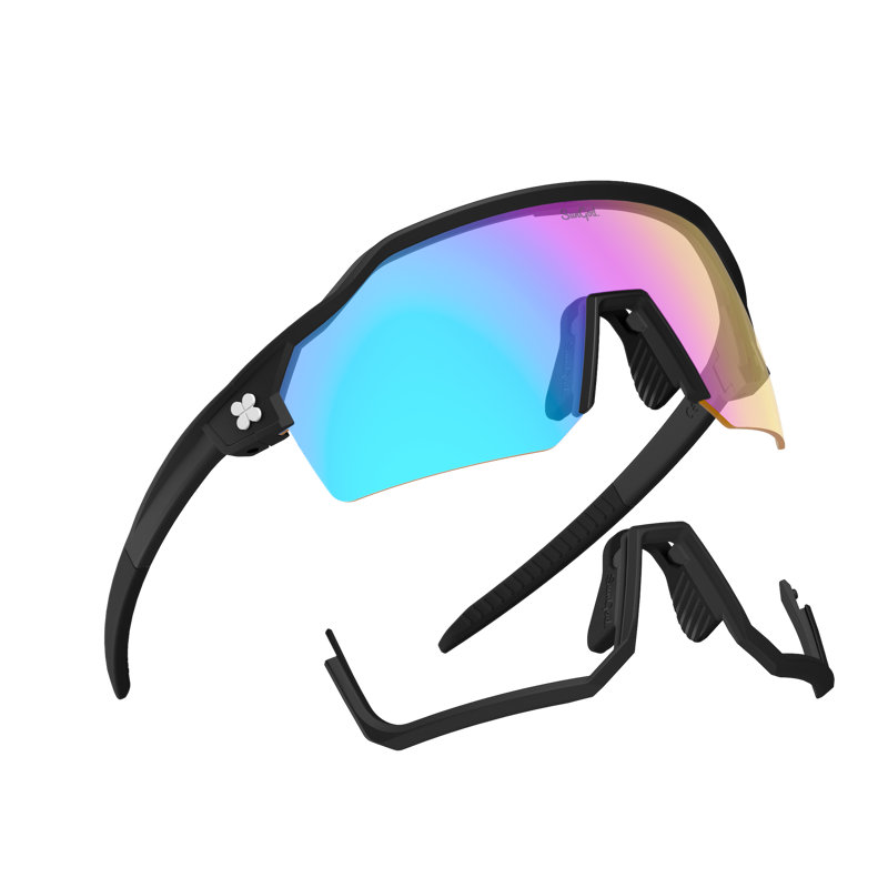 SunGod Velans Photochromic Matte Black w/ Iris Lens