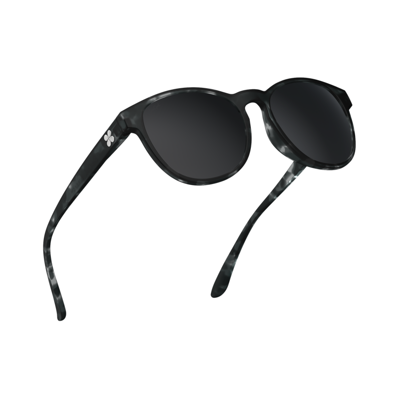 SunGod Sierras Matte Black Tortoise w/Smoke Lens