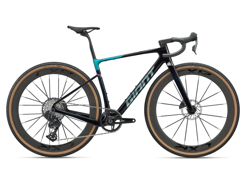 Giant Revolt Advanced SL 2 Gravel Bike in Deep Lagoon
