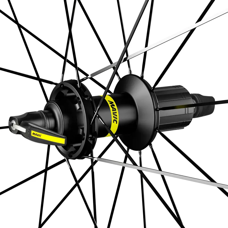 Mavic Ksyrium S Rim Brake M11 HG Rear Wheel in Black-1