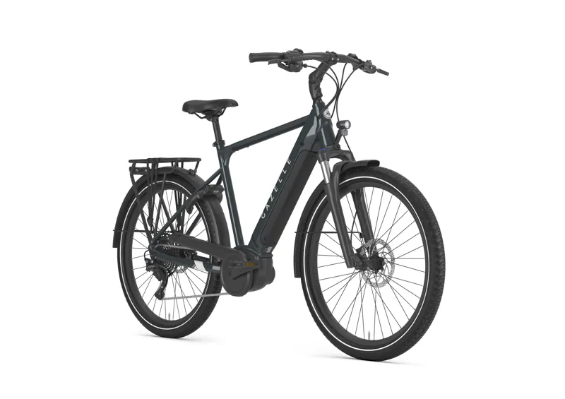 Gazelle Medeo T10 HMB High Step 500Wh 2024 Electric Bike In Pine Green-1