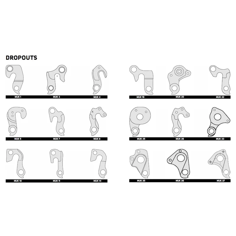 Merida Replaceable Derailleur Hanger MUK 36