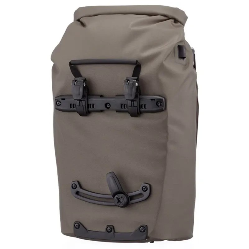 Ortlieb Vario Lite 22L QL2.1 Pannier Bag In Dark Sand-2