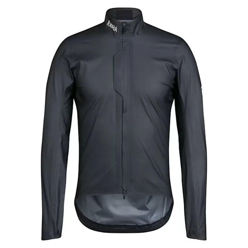 Rapha Men's Pro Team Gore-Tex Rain Jacket In Black Charcoal
