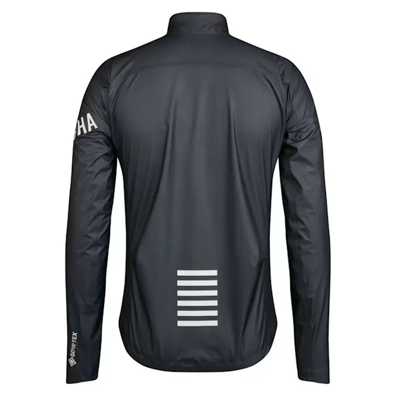 Rapha Men's Pro Team Gore-Tex Rain Jacket In Black Charcoal-1