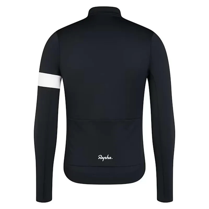 Rapha Men's Core Long Sleeve Thermal Jersey In Black-1