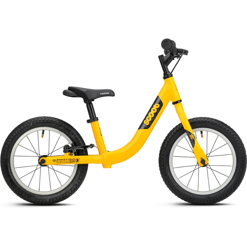 Ridgeback Scoot XL Balance Bike  Yeehaw Yellow
