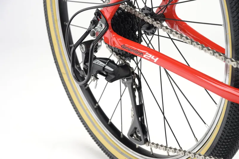 Ridgeback Dimension 24 Kids Bike Racer Red-5