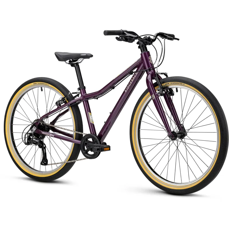 Ridgeback Dimension 24 Kids Bike Vanquish Violet-1