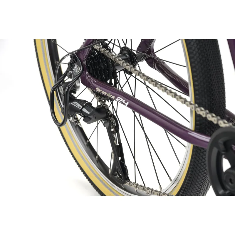 Ridgeback Dimension 24 Kids Bike Vanquish Violet-4