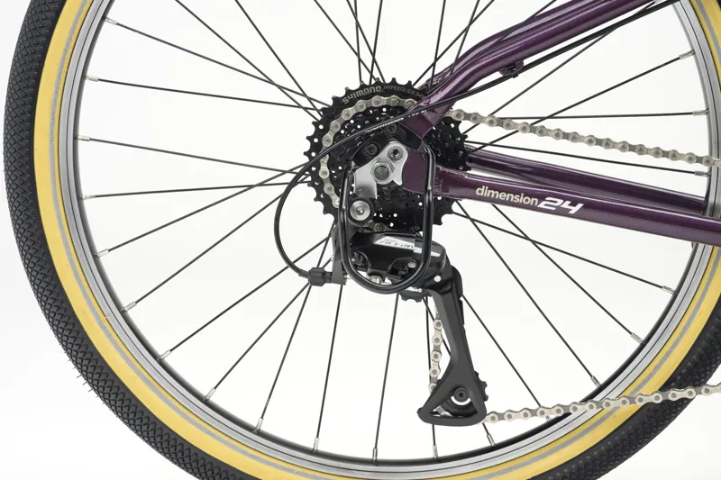 Ridgeback Dimension 24 Kids Bike Vanquish Violet-5