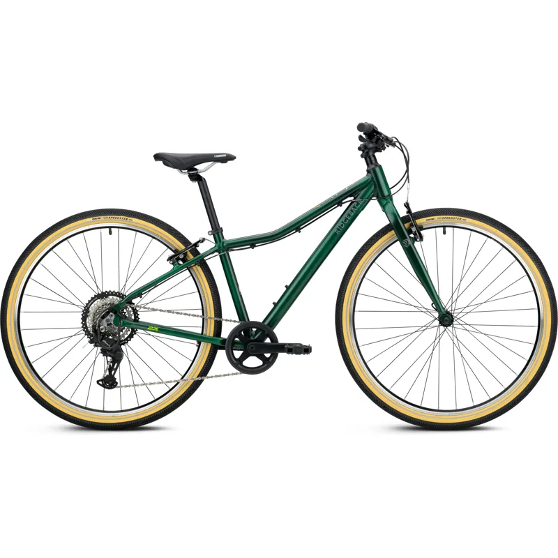 Ridgeback Dimension 27 Kids Bike Greenwich Green