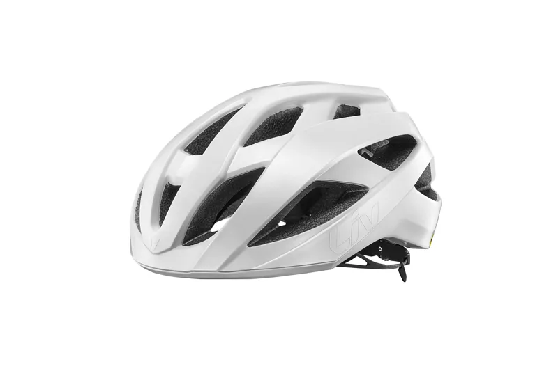 Liv Rev Comp Mips Helemt in Matte Metallic White Small-1