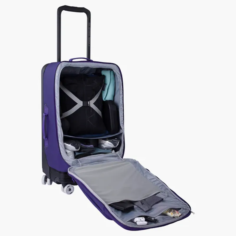EVOC 4-Wheel Trolley 100 2026: VIOLET/BLACK 100 Litre-1