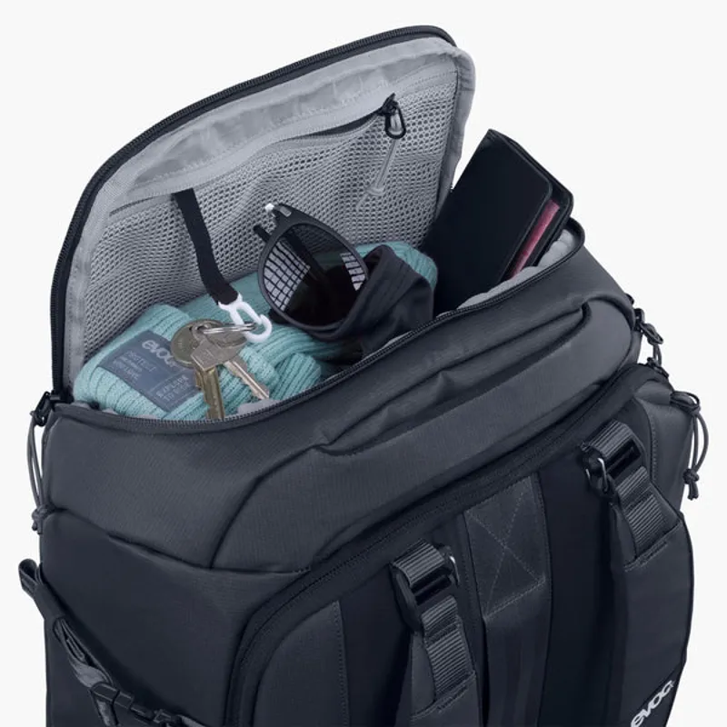 EVOC Athlete Backpack 30 2026: BLACK 3 Litre-5