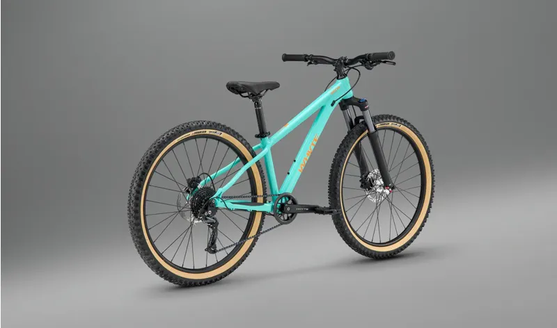Whyte Secta 26 Youth Mountain Bike in Gloss Aqua/Coral Orange-2