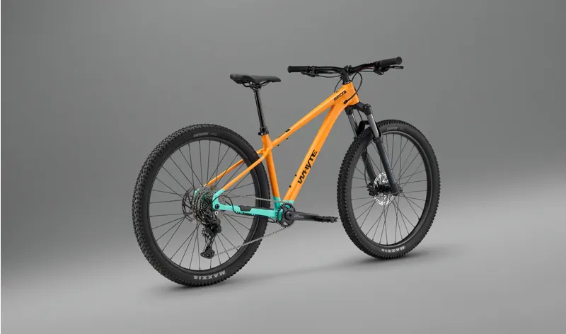 Whyte Secta S Hardtail Mountain Bike in Coral Orange/Turquoise-2