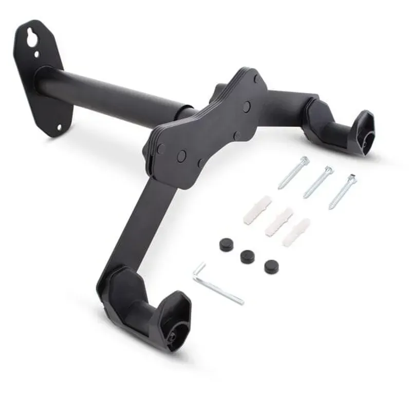 M Part Wall Mounted Horizonal Bike Rack in Black-1