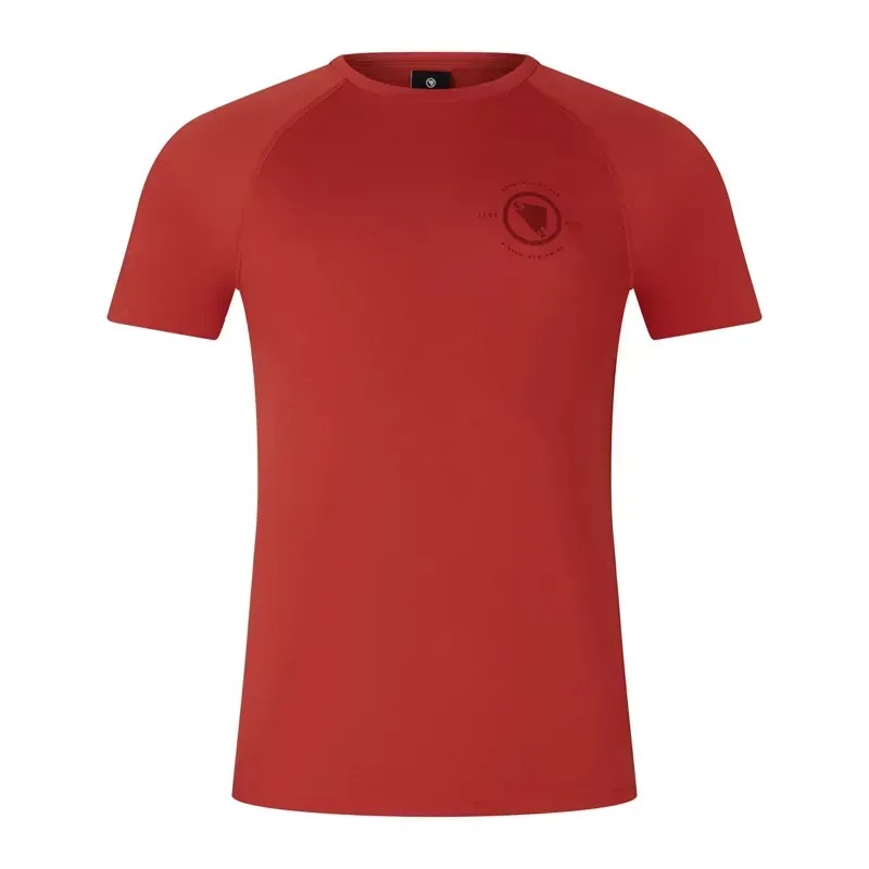 ENDURA LOOP S/S TECH TEE BRICK  XXL