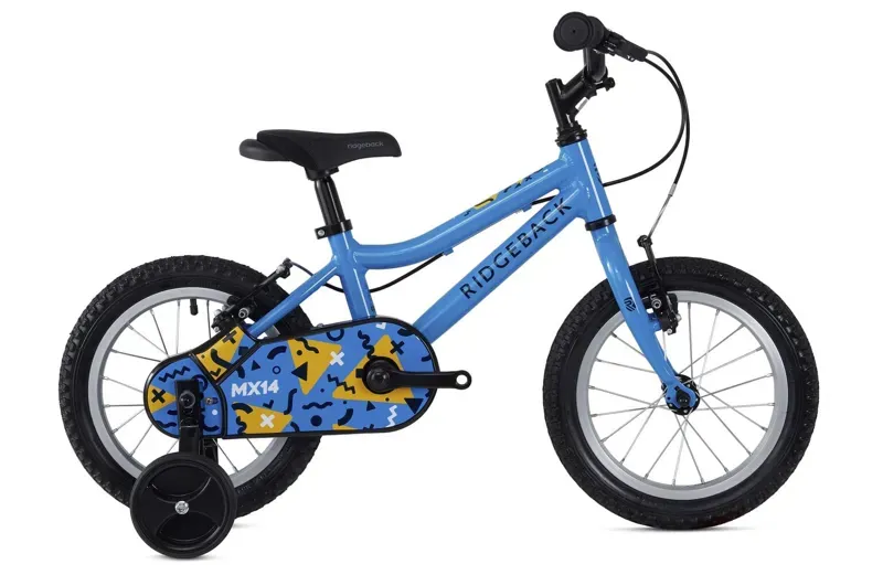 Ridgeback MX14 Kid's Bike in Buzz Blue