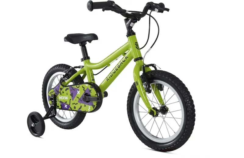 Ridgeback MX14 Kid's Bike in Kracking Kiwi-1