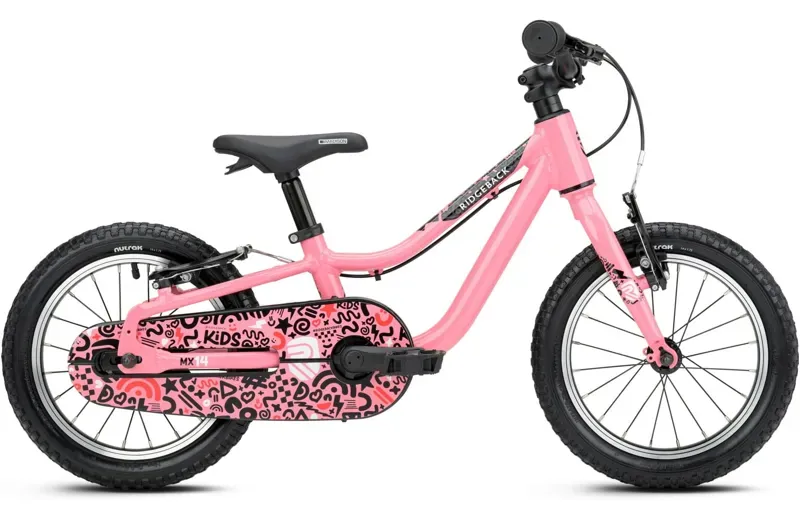 Ridgeback MX14 Kid's Bike in Polly Pink