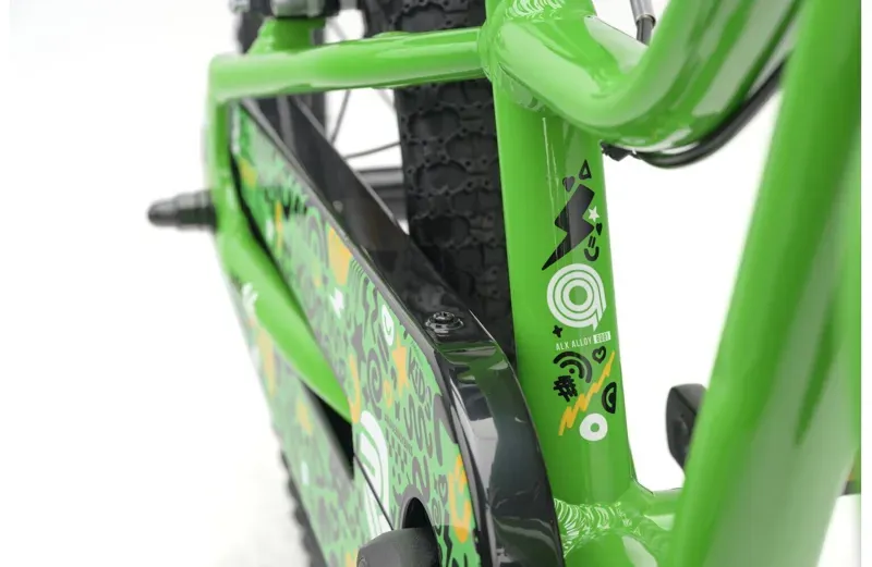 Ridgeback MX16 Kids Bike in Go Go Green-3