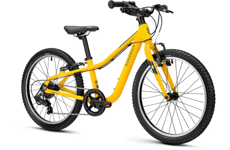 Ridgeback MX20 Kids Bike in Yeehaw Yellow-1