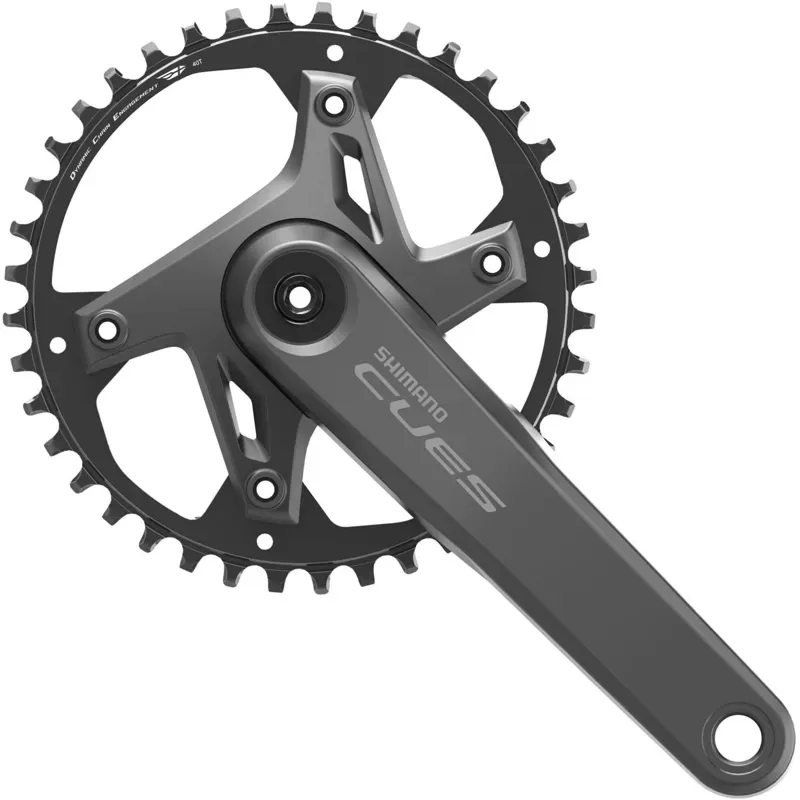 Shimano Cues 2-Piece Design Chainset for 9/10/11-Speed