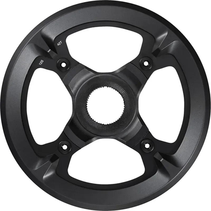 C/RING SMCRE70 12spd 42T DBL/CG C/L 50mm Black 42t 50mm chainline