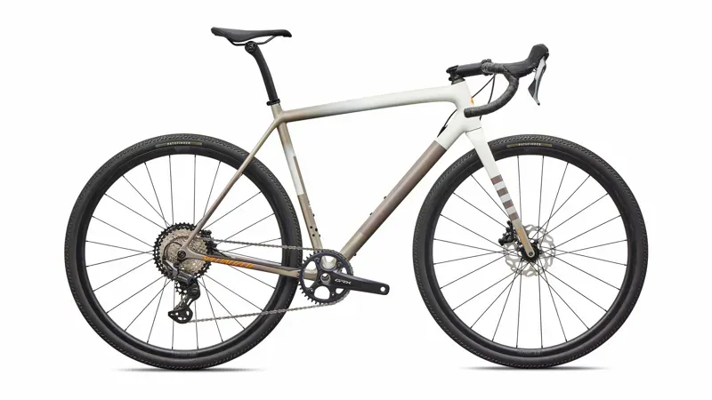 Specialized Crux Comp Gravel Bike in Dune White/Sandstone